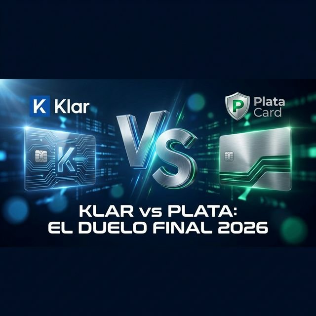 Klar vs Plata Card: ¿Cuál es la Mejor Tarjeta Fintech en 2026? [Duelo Final]