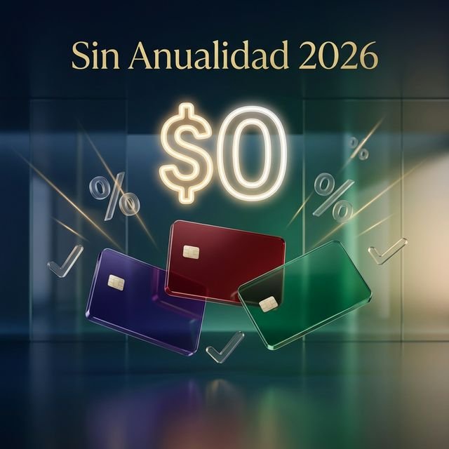 Top 5 Tarjetas 'Sin Anualidad' con Mejores Beneficios en 2026