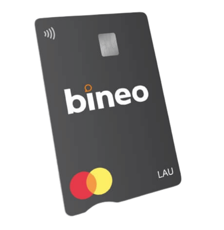 Tarjeta de Crédito Bineo Cuenta de Bineo