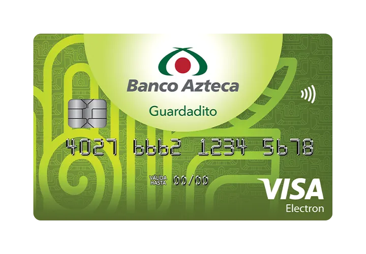 Tarjeta de Crédito Guardadito de Banco Azteca