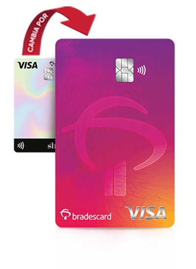 Tarjeta Shasa de Bradescard